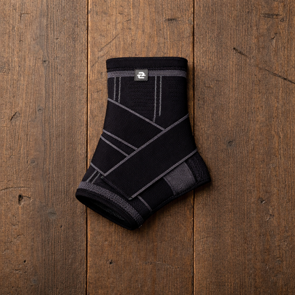 Ankle Support Brace Double Strap Compression - AnkleX
