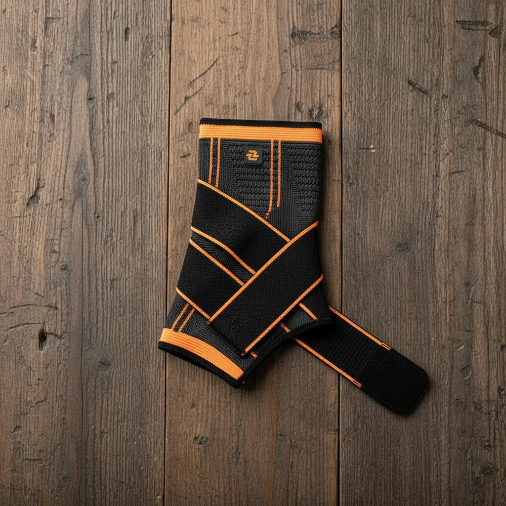 Ankle Support Brace Double Strap Compression - AnkleX